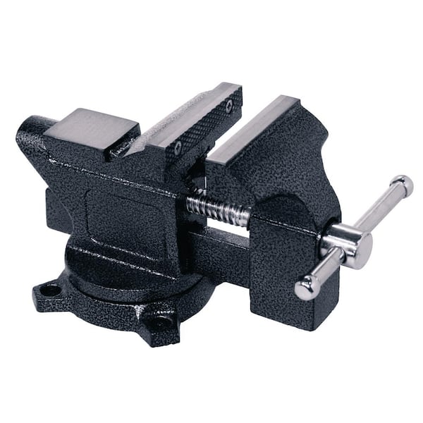 4-1/2 in. Light Duty Bench Vise with Swivel Base (BV-HW45) 4-1/2 in. Light Duty Bench Vise with Swivel Base (BV-HW45)